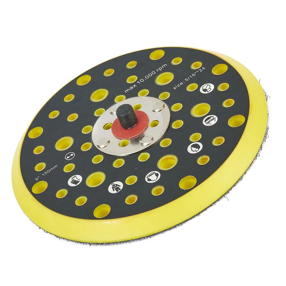 Portable Pratical High Quality Hot New Nice Backing Pad Hook&Loop 1* 52 Holes Backing Disc Dust For-MIRKA Free