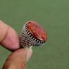 Roter Schlangenhaut-Jaspis Ring 925er Sterlingsilber Ring Natursteinring Silberschmuck Handgefertigter Ring Verlobungsgeschenke In Ringgröße Erhältlich