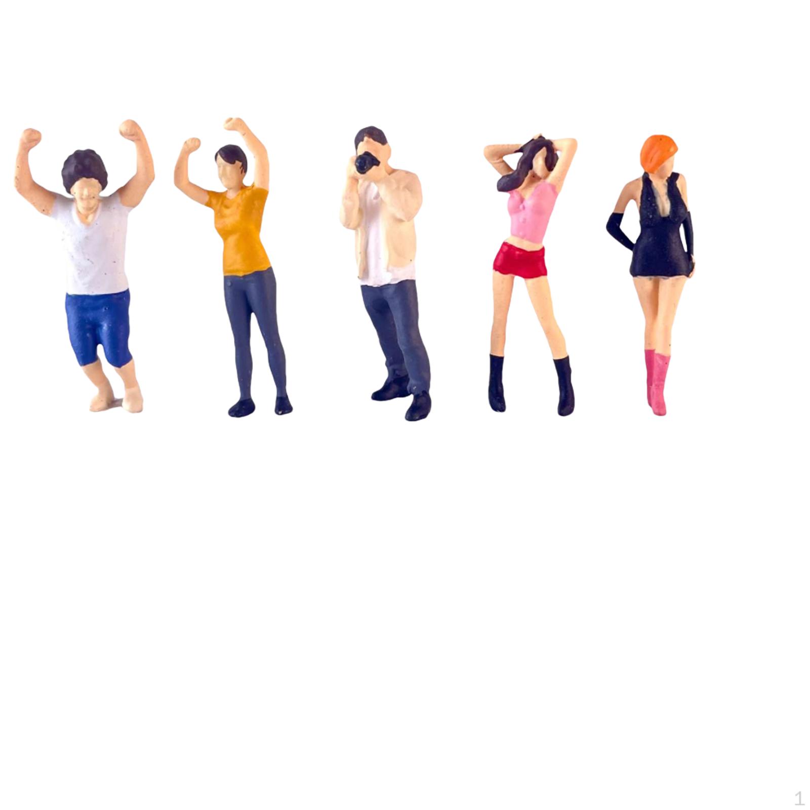 

1/64 масштаб миниатюрные фигурки людей орнамент сказочный сад реквизит для фотографии коллекционный макет Style B