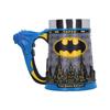 Mug - nemesis now - batman - chope the caped crusader 15 cm - céramique - noir - verre plat