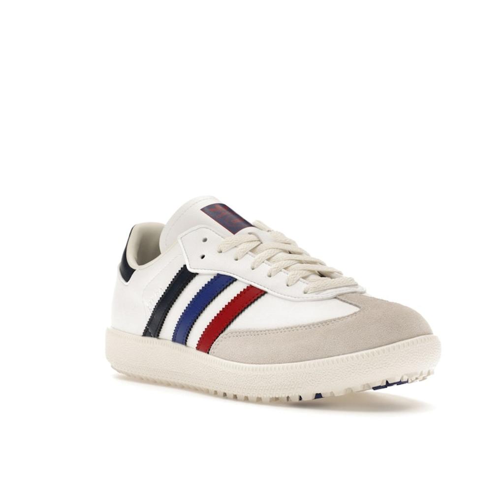 Kith x Adidas Samba Spikeless Golf Red Blue Navy Unisex Sneakers White JH8176