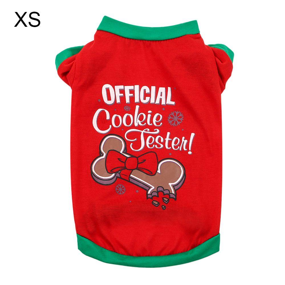 

New Year Dogs Clothing Autumn Winter Pet Clothe Small Medium Dog Costume Christmas Dog Clothes XS