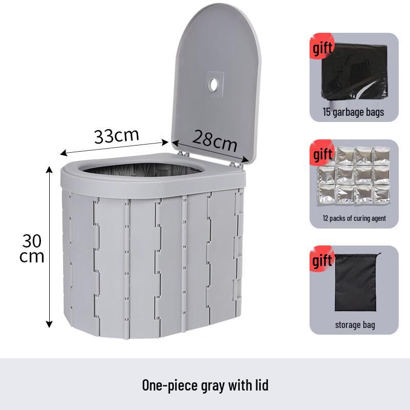Beiyou Portable Folding Car Emergency Toilet