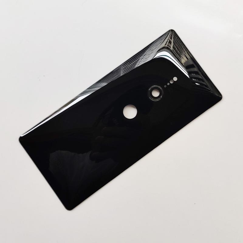 Back Glass For Sony Xperia XZ2 Battery Cover Housing Rear Case +Camera Lens Replacement Parts With Adhesive