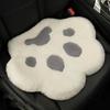 Cat Paw Plush Set Cover Cartoon Cushion Soft Warm Plush Mat Cute Short Plush Blanket For Girls In Winter For Cars