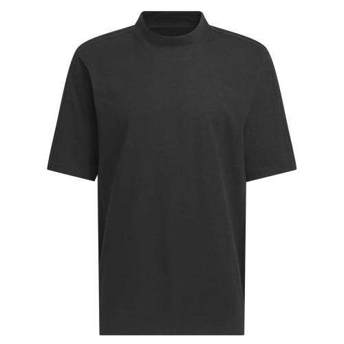 adidas Mens Logo Mock Neck Loose T-Shirt
