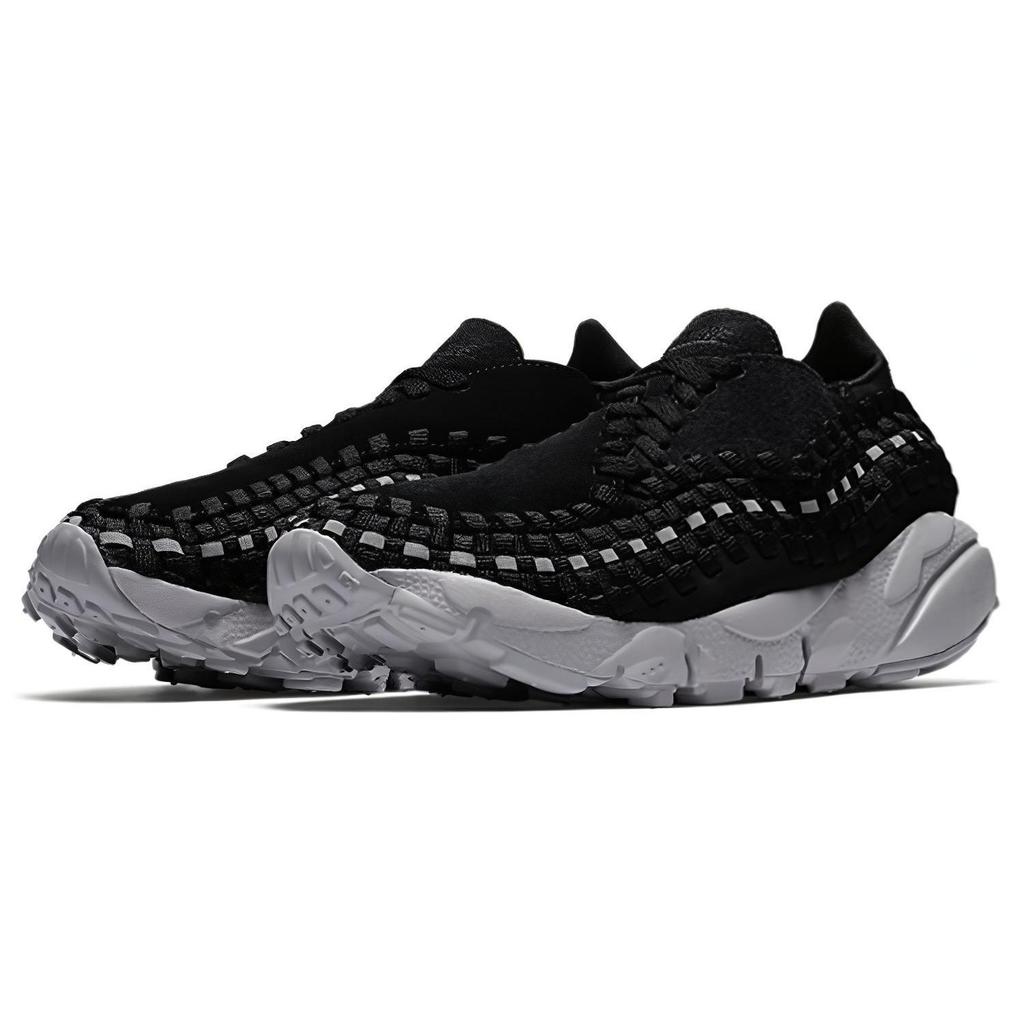 Nike Air Footscape Woven Black Reflect Silver Wolf Grey Women's 917698-002