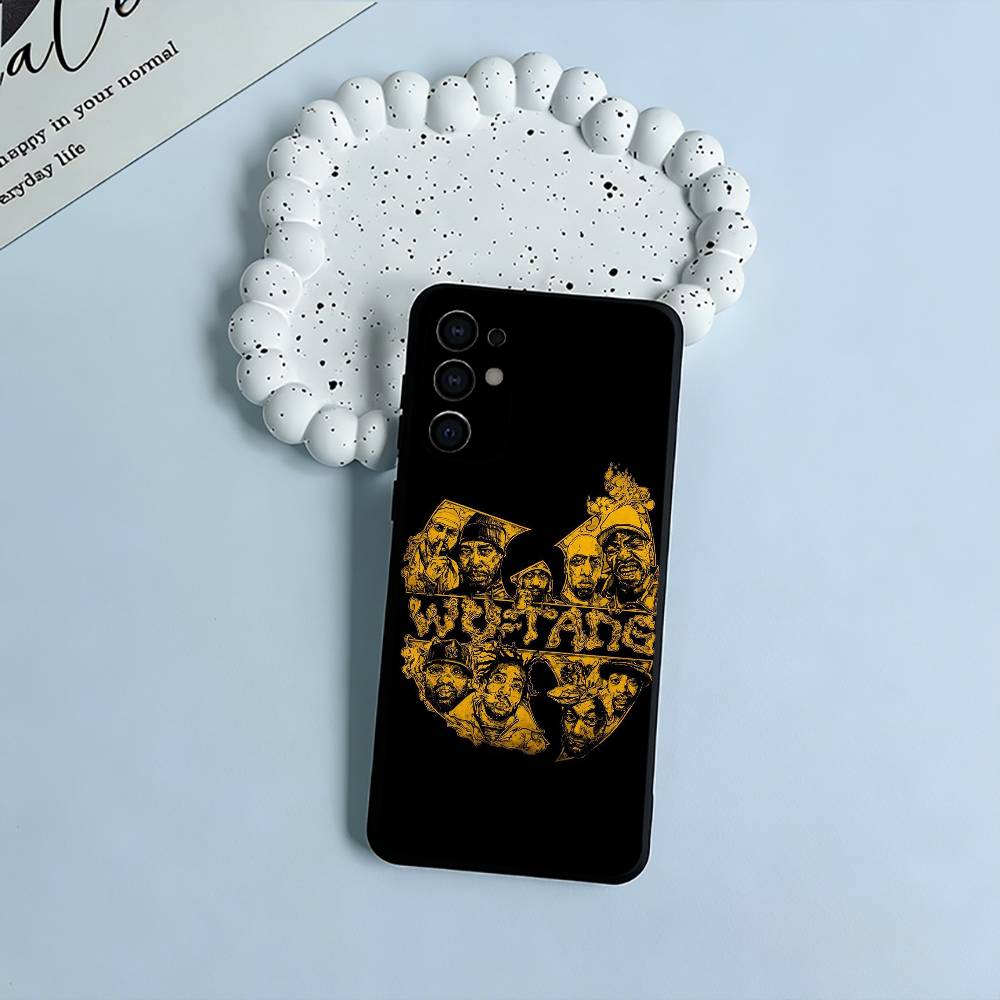 Wu-Wu-T-Tang -Clan Soft Silicone Case for Samsung S25, S24, S21, S22, S23, S30, Ultra, S20, Plus, FE, Lite-Black