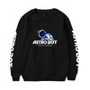 Women Men's Astro Bot Print Hoodies Round Neck Hooded Sweatshirts Man Pullover Male Top Streetwear Outdoor Tracksuit