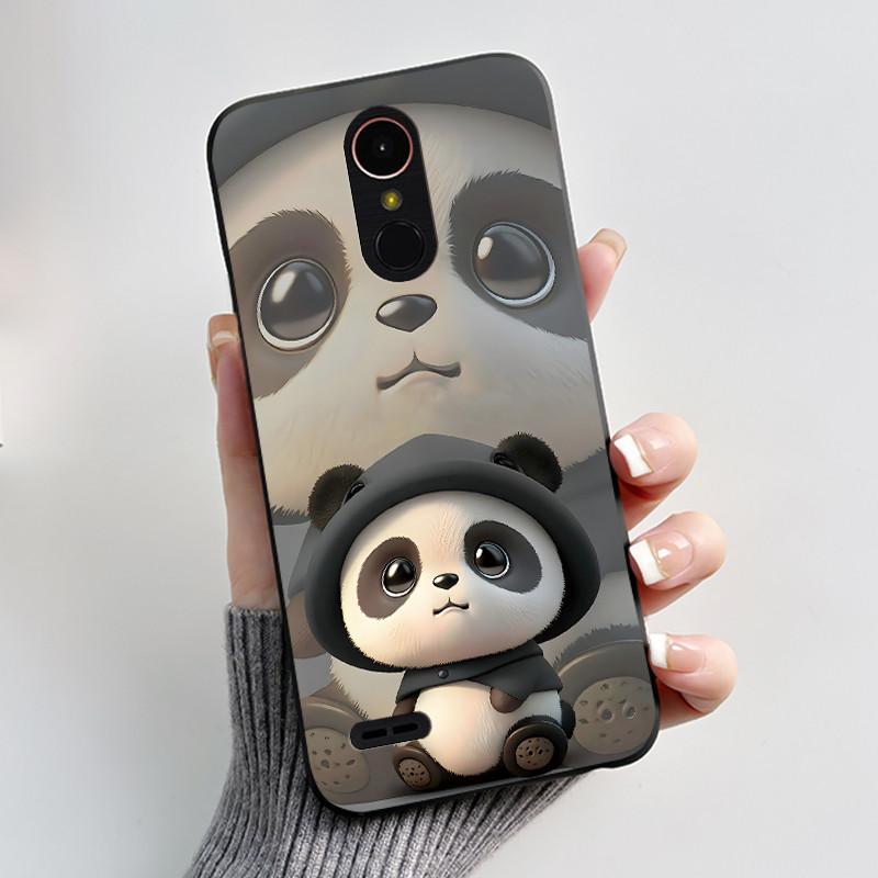 Case For LG K10 2017 M250N X400 Cute Love Rabbit Cartoon Soft TPU Silicone Ultra Thin Slim Back Cover For LG K10 2018 Phone Case