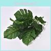 Plant Wall Faux Greenery With Multiple Leaf Types For Home Decoration And Event Backdrops
