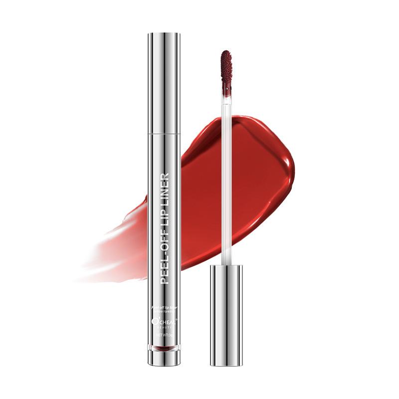 Peel Off Lip Liner Waterproof Long Lasting Tear Off Lipstick Tattoo Matte Lip Stain 01(3g)
