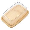 Bamboo Butter Dish with Lid - Cake & Cheese Storage Box