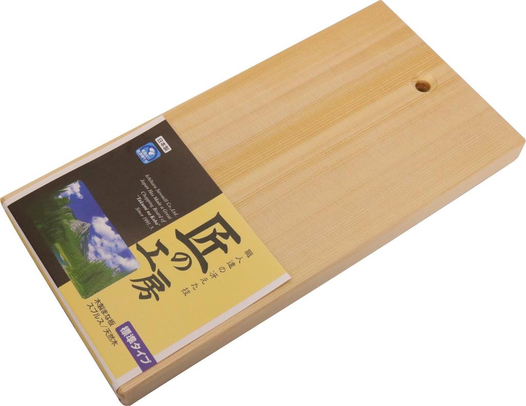Ichihara Woodworking Cutting Regular 36 x 18 Natural Board, Wooden, Perforated, Width, cm, 4971421030135,