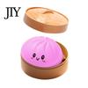 Glitter Pinch Dumpling Steamed Bun Squeeze Toy, Cute Stress Relief Ball, Durable Ball Slow Rising Decompression Toy for Desk, Kawaii Fidget