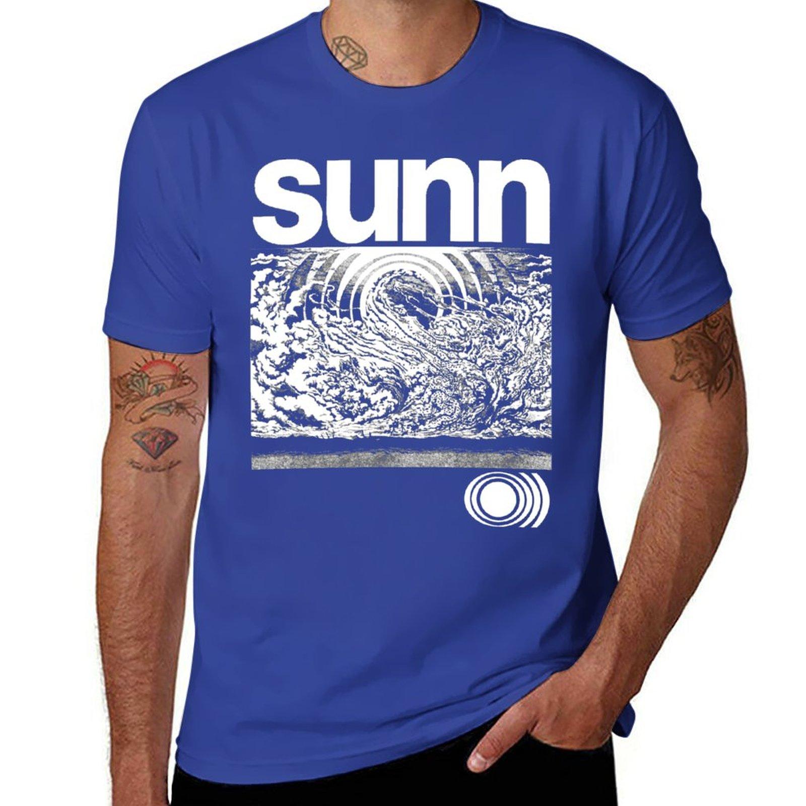 

Новий SUNN O))) Футболка чорна милі топи чоловічі великі та високі Чоловіки Жінки Круглий виріз Короткий рукав Бавовна Літо Оверсайз Хараджуку 2XL