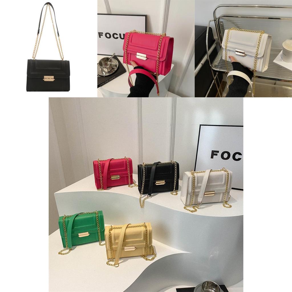 Trendy Street Style Small Pu Shoulder Bag For Young Girls With Stitching Details