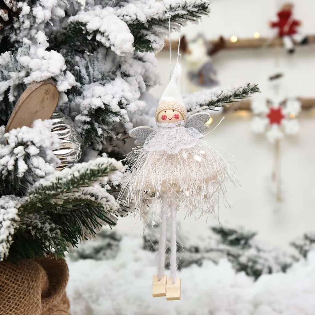 1PC Christmas Ornaments Gift Santa Claus Snowman Toy Doll Hang