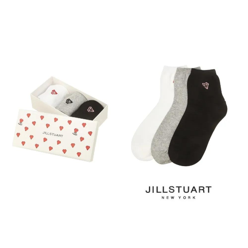 Petit Embroidered Women s Cotton Blend Mid-calf Socks 3-Piece Set JASS4E102