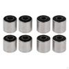 4 Stück Hinterradschwingenbuchsen 1,10 Zoll Hochleistungsstahl Motorradzubehör für Fahrzeug