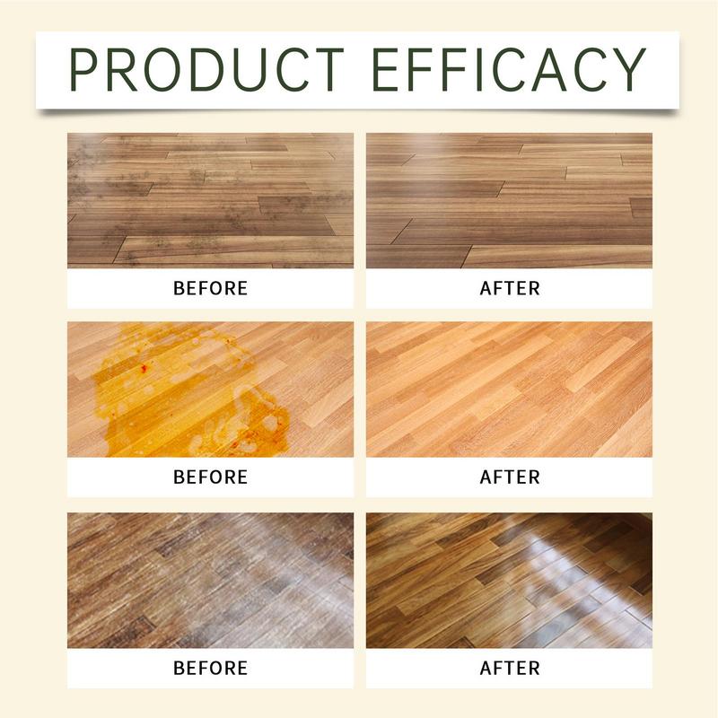 Wood Floor Cleaner 120ml Powerful Wood Floor Cleaner Spray Deodorizing Spray Liquid Cleaning Supplies With Sponge And Towel