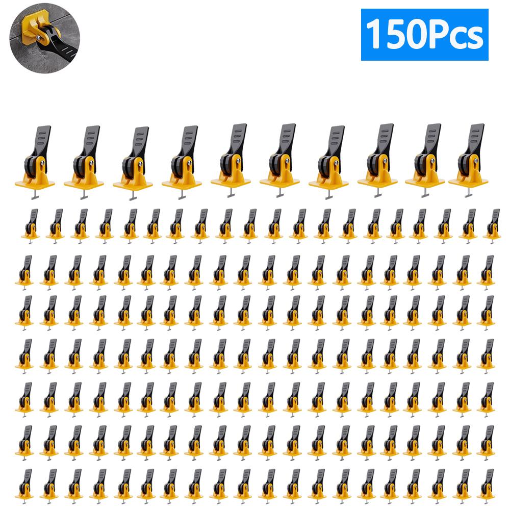 5-750pcs Floor Tile Leveling System Clips Leveler Adjuster Tile Locator Spacers Set for Porcelain Tile Wall Construction Tools