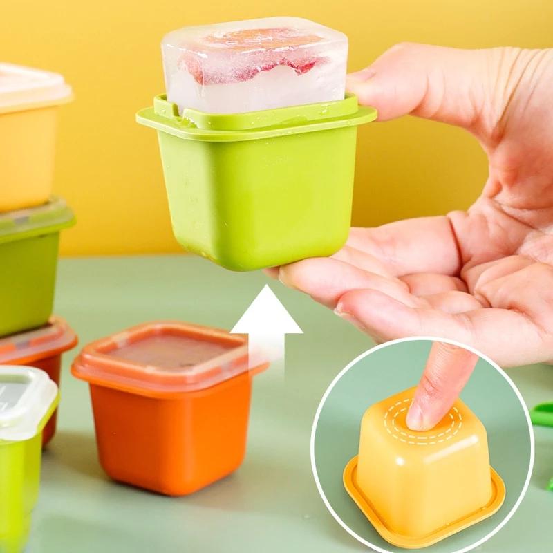 2KS DIY Forma na led malé kostky