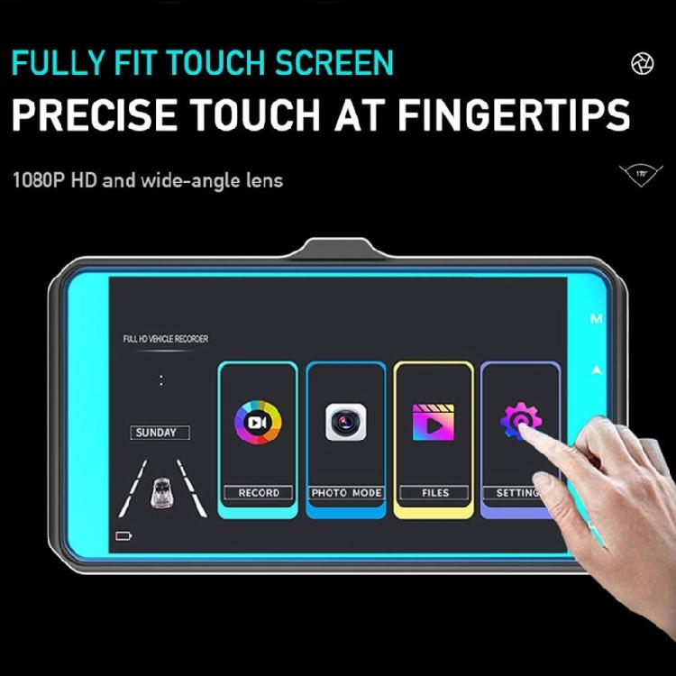 Dashboard Camera 4inch Large Screen In Car Monitoring Camera Full Protections Car Driving Recorder Easy Installation