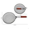 Folding Grill Basket Outdoor Camping BBQ Accessories Portable Black Cooking Tool