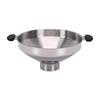 Stainless Steel Wide Mouth Funnel Dual Handles Kitchen Funnel Durable Canning Funnel  Kitchen