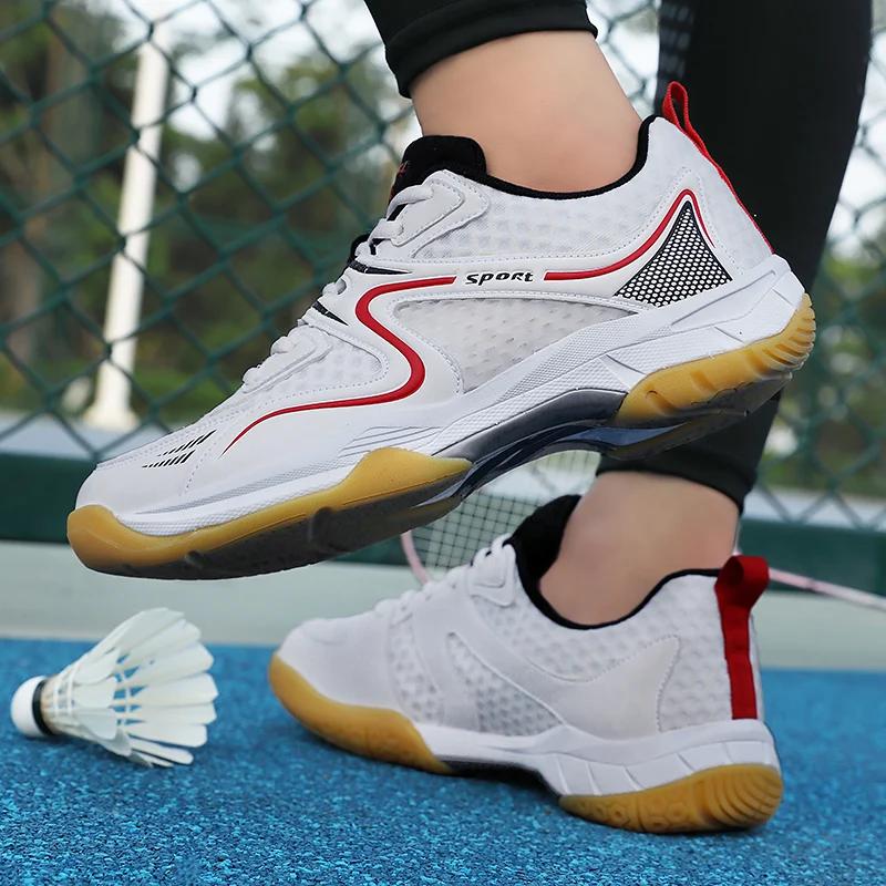 Men Badminton Shoes Handball Training Male Sneakers Breathable Non-slip Table Tennis Shoes Outdoor Boys Couple Volleyball Shoes