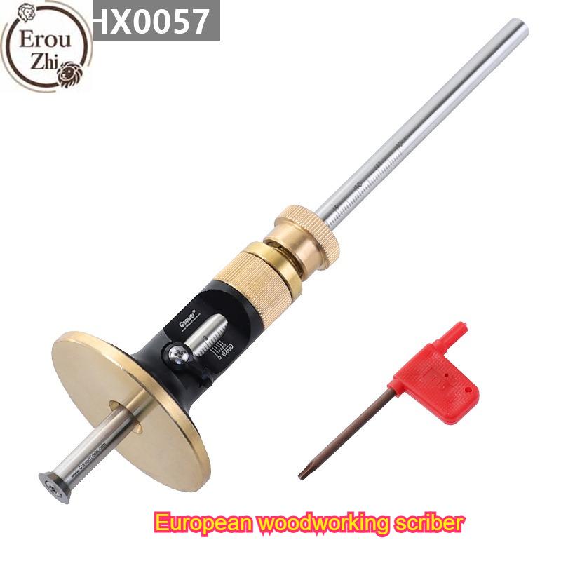 1pcsFor an woodworking scribe, trimmer scribe gauge, carbide blade parallel drawing tool