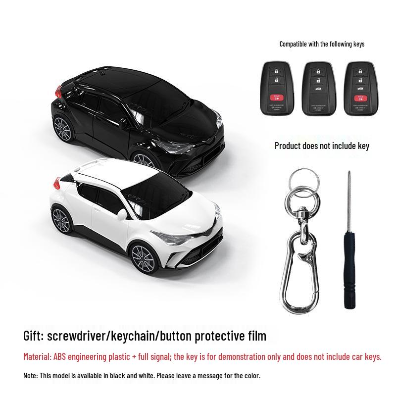 Creative Lighted Protective Shell for Toyota CHR Car Key