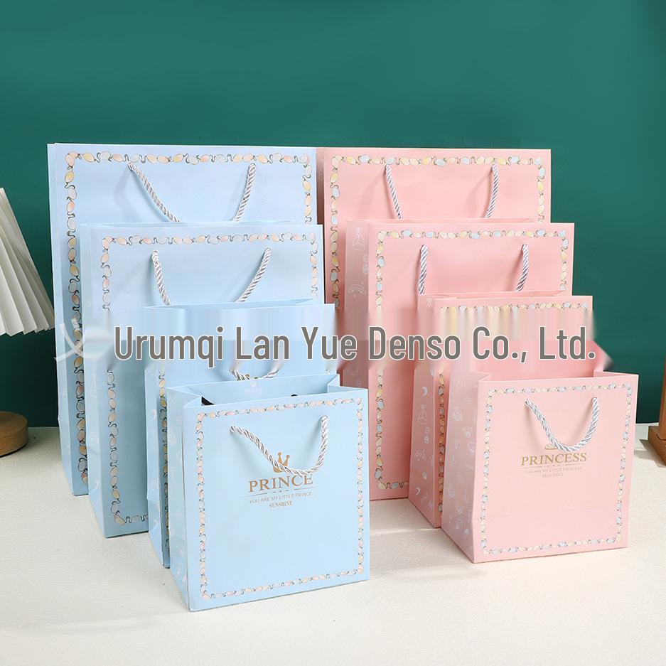 High-End Cross-Border Crown Jewelry Kids' Birthday Gift Bag