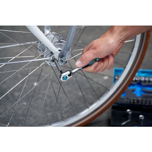 HAZET 863HPB HiPer Ratchet Wrench for 1/4-inch Bits, 90-Tooth Fine Gear, 4-Degree Feed, Chrome Vanadium Steel, Ultra-Durable, for Tight Spaces, Automo