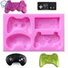 Silicone Mold Controller Gamepad Game Boy Gift Mould Sugar Craft Fondant Cake Decorating Animal Mould Baking Tool Drop Shipping