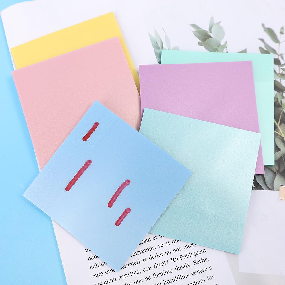 50 Pages of Colorful and Transparent Sticky Note