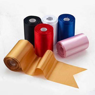Decorativo Romantico e Accogliente Nastro più Largo 6,5 cm 10 cm-35 cm Nastro di Raso Decorazione Matrimonio Soffitto Nastro Schienale Sedia Nastro di Poliestere Nastro Colorato