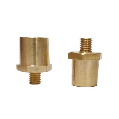 2Pcs Pure Brass Terminal Binding Post M8(5/16") Copper Screw Voltage Regulator Terminal Block Power Terminal