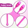2 Pieces Rhytmic Gymnastics 44cm Easy to Control Training Equipment Exercise Pole for