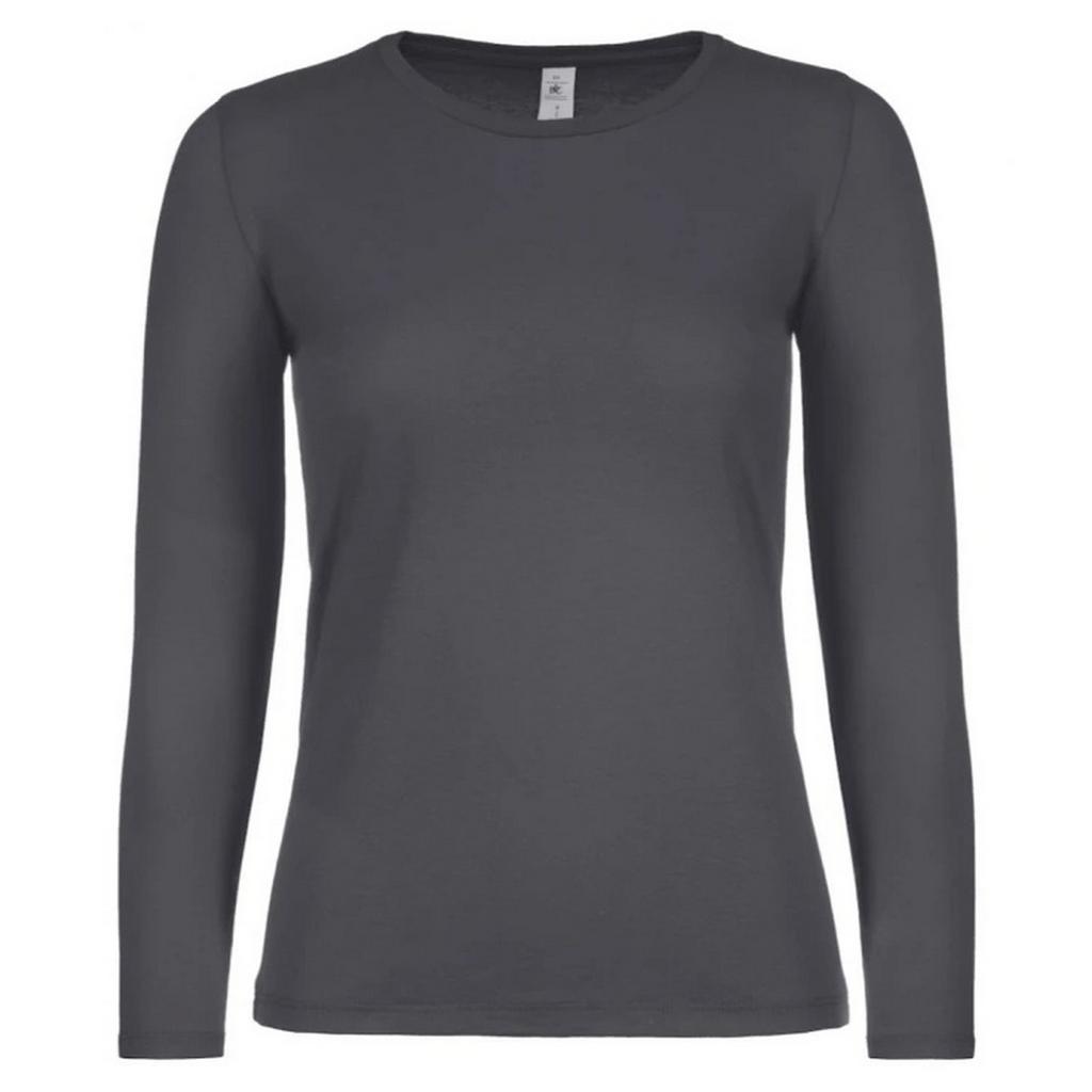 B&C Womens/Ladies #E150 Long-Sleeved T-Shirt