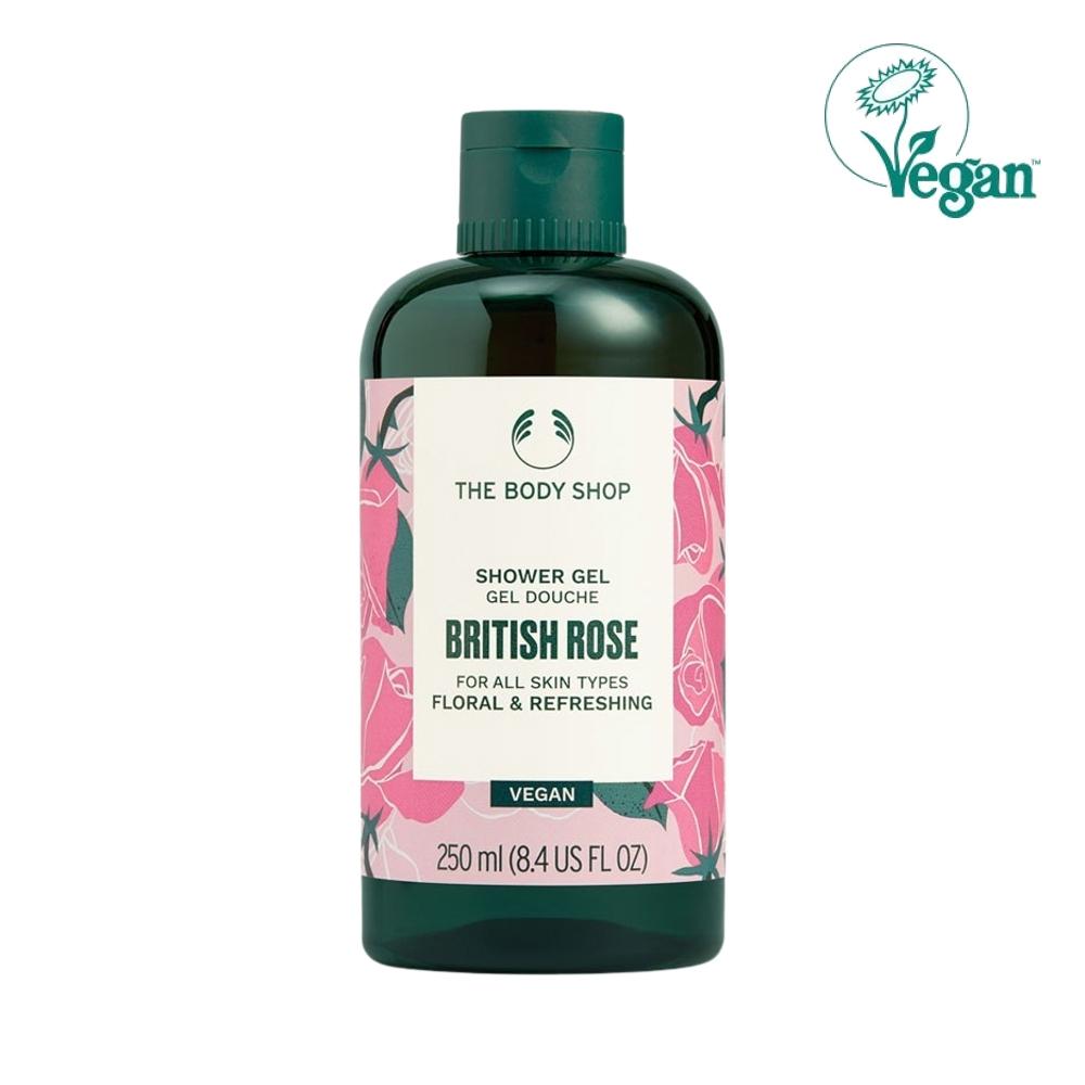 The Body Shop British Rose Shower Gel 250ml  Vegan