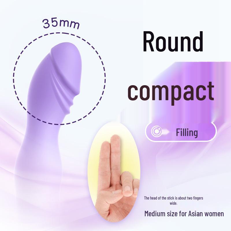 Gradient Silicone Female Masturbator Toy