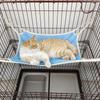 Cat Hanging Hammock Cat Bed Pet Cage Hammock with Adjustable Comfortable Cat Swing Kitten Climbing Frame Pet Supplies Dog Beds