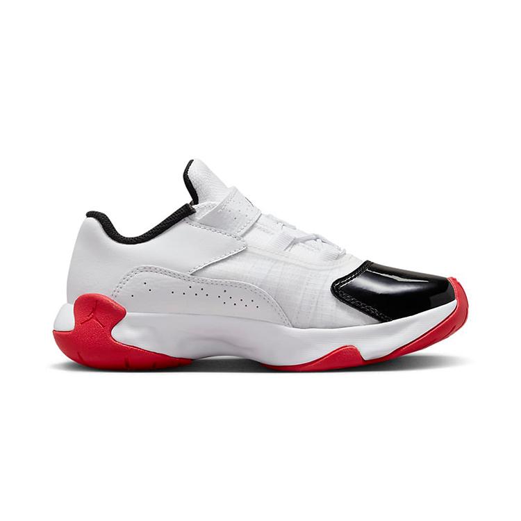 Air Jordan 11 CMFT Low PreSchool 'White University Red' (Unisex) White / University Red / Black Kids' Basketball Shoes CZ0905 102