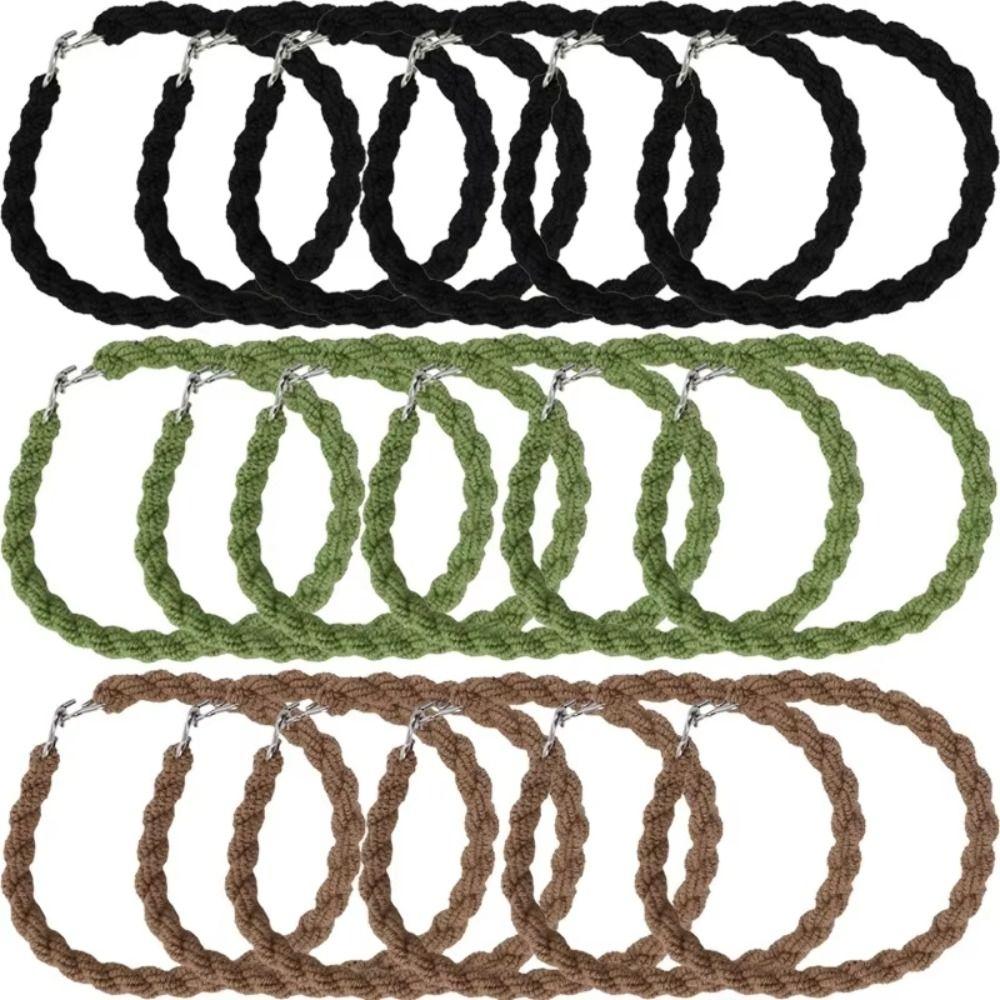 2Pcs Black Green Khaki Leggings Elastic Rope 18cm Riding Boot Rubber Band Outdoor Hiking