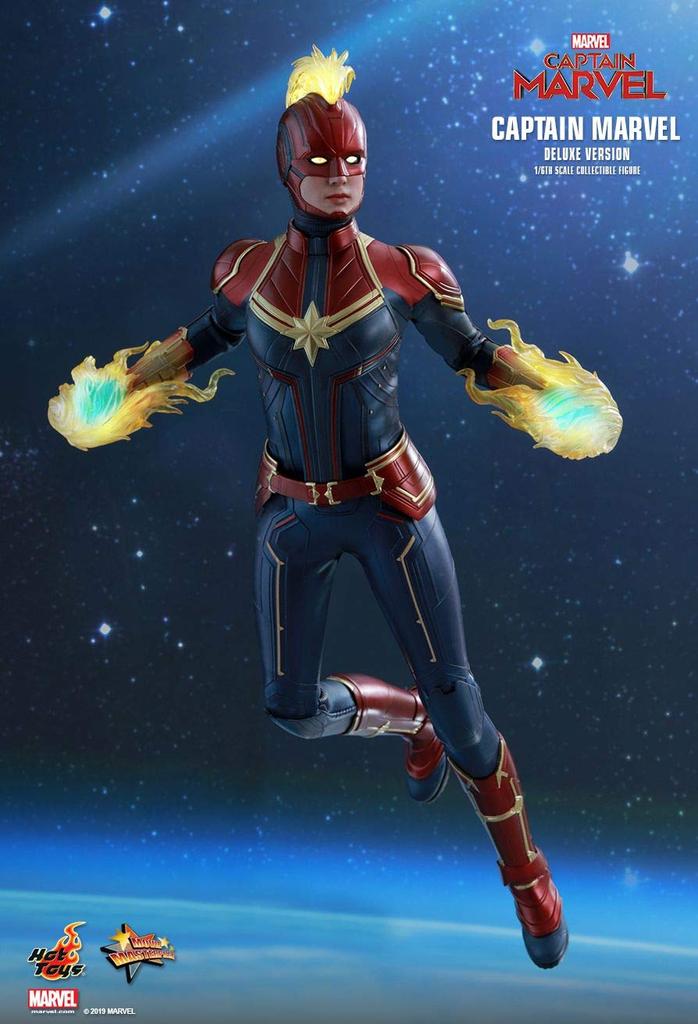 Captain Marvel Scale Figure Captain Marvel Bonus [Movie Masterpiece] 1/6 - [with Accessories]