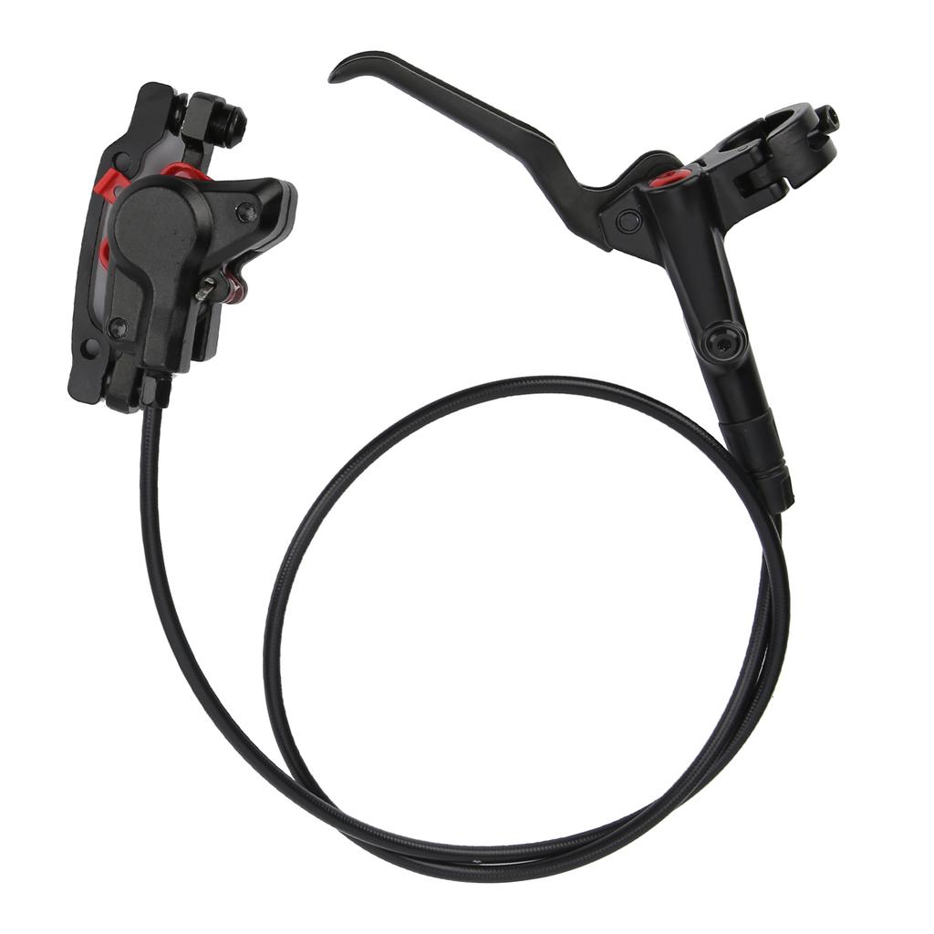 Juego de Manetas de Freno de Disco Hidráulico Único para Bicicleta de Montaña para Rueda Delantera Derecha 800mm Negro