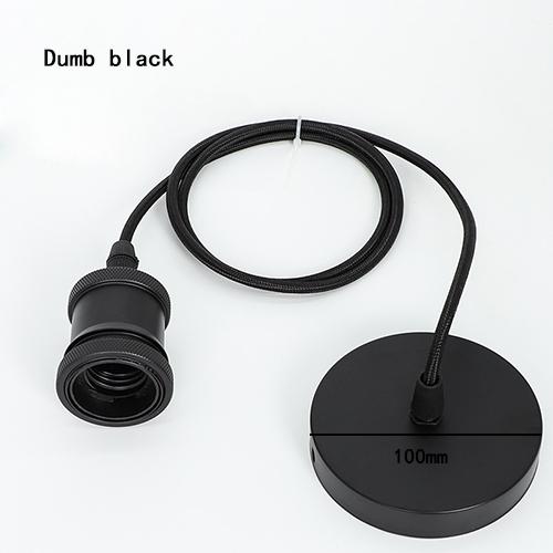 Edison Retro Aluminium Lampenfassung Hängedraht E27 Munddrehlampe Zubehör DIY Imitation Kupfer Schalterleiste Lampenfassung