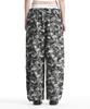 Teulimingbeodeu Camo Double Waist Sagging Sweat Pants [ Light Gray ]